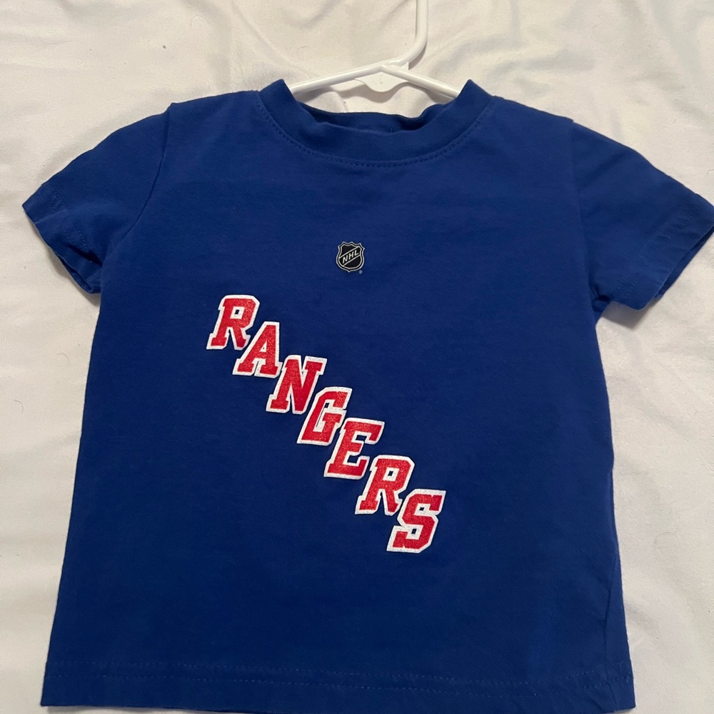 Infant Blue Rangers T-Shirt - 12 months - Igor Shesterkin